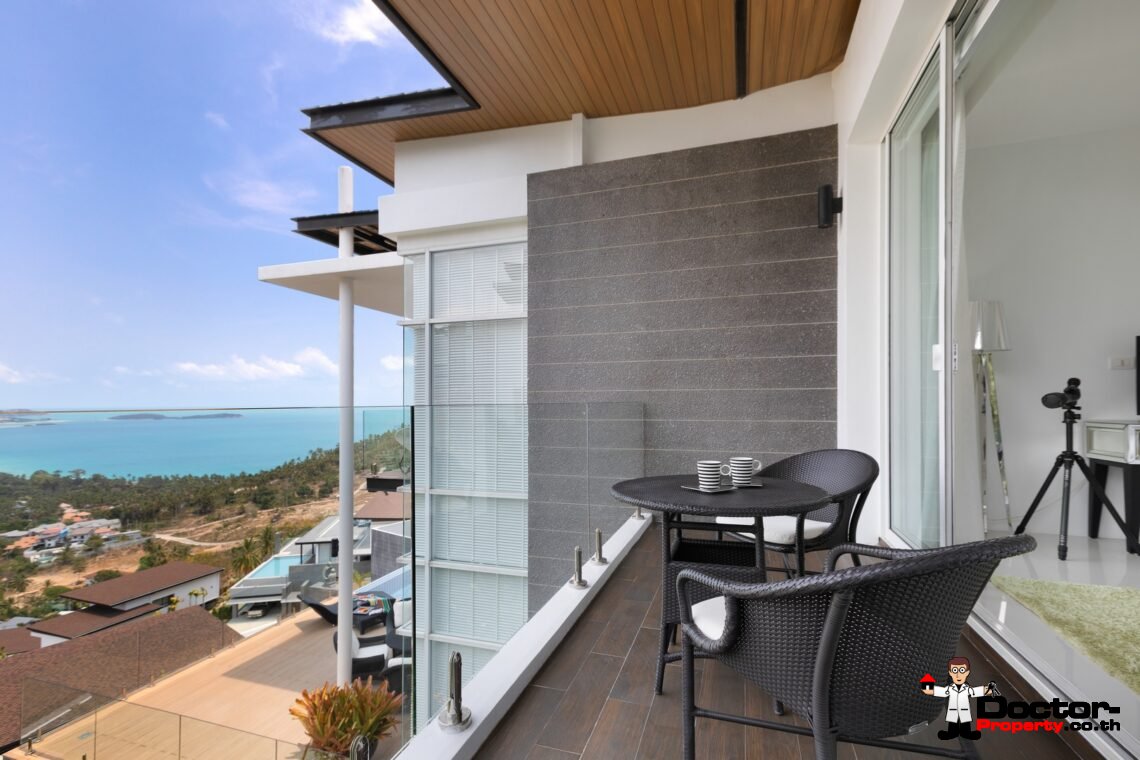 Luxury 3 Bedroom Sea View Villa – Chaweng Noi – Koh Samui – For Sale